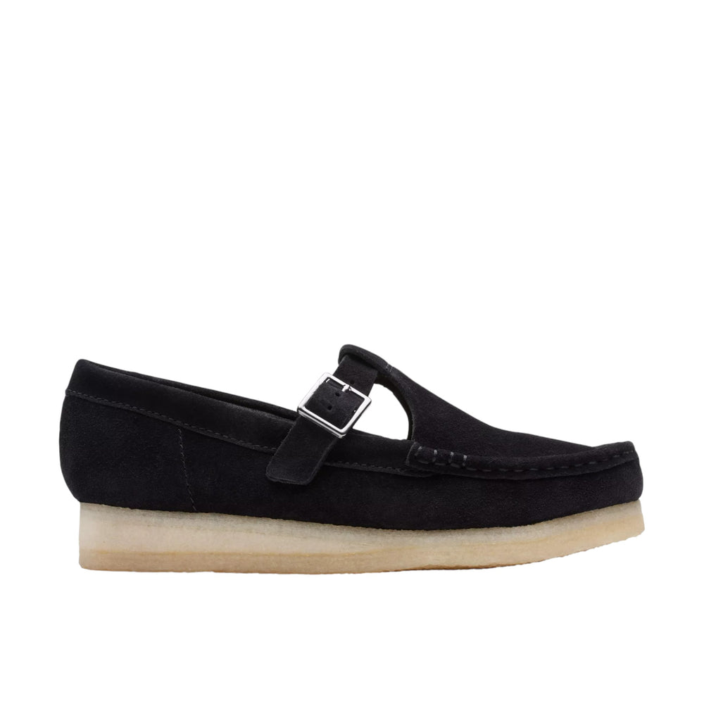 Scarpe Clarks Wallabee T Bar - Black Francis Concept