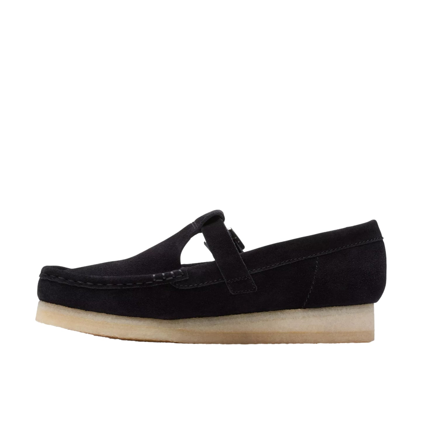 Scarpe Clarks Wallabee T Bar - Black Francis Concept