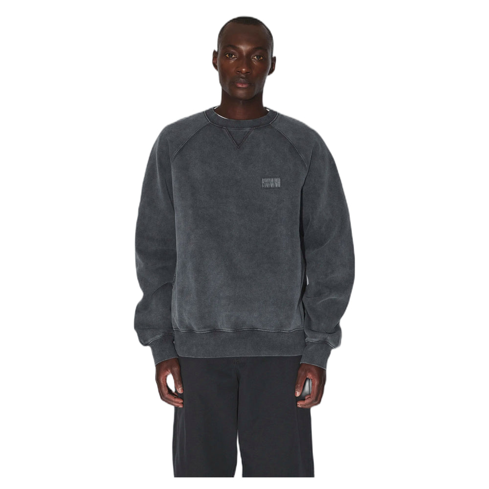 Felpa Dr.Denim Andie Sweater - Grey Black Overdye