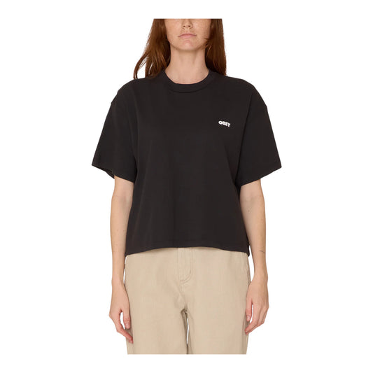 T- Shirt Obey Disinformation Resistence Tee - Black