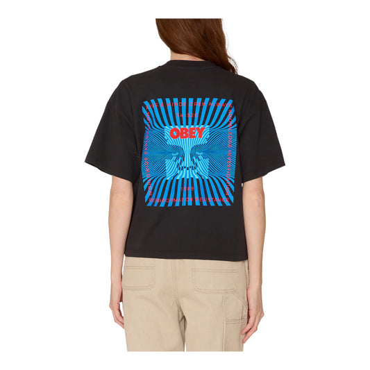 T- Shirt Obey Disinformation Resistence Tee - Black