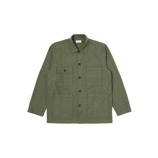 Giacca Uomo Universal Works Dockside Jacket - Verde Francis Concept