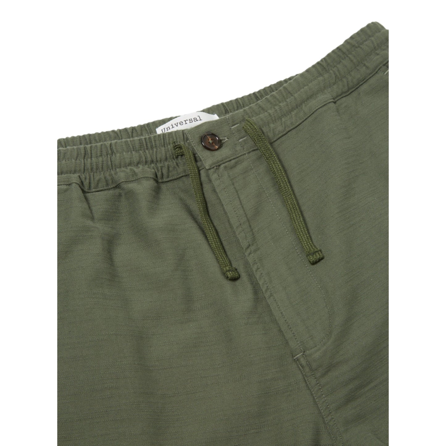 Pantalone Uomo Universal Works Slub Sateen Hi Water Trouser - Verde - Francis Concept