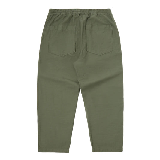 Pantalone Uomo Universal Works Slub Sateen Hi Water Trouser - Verde Francis Concept