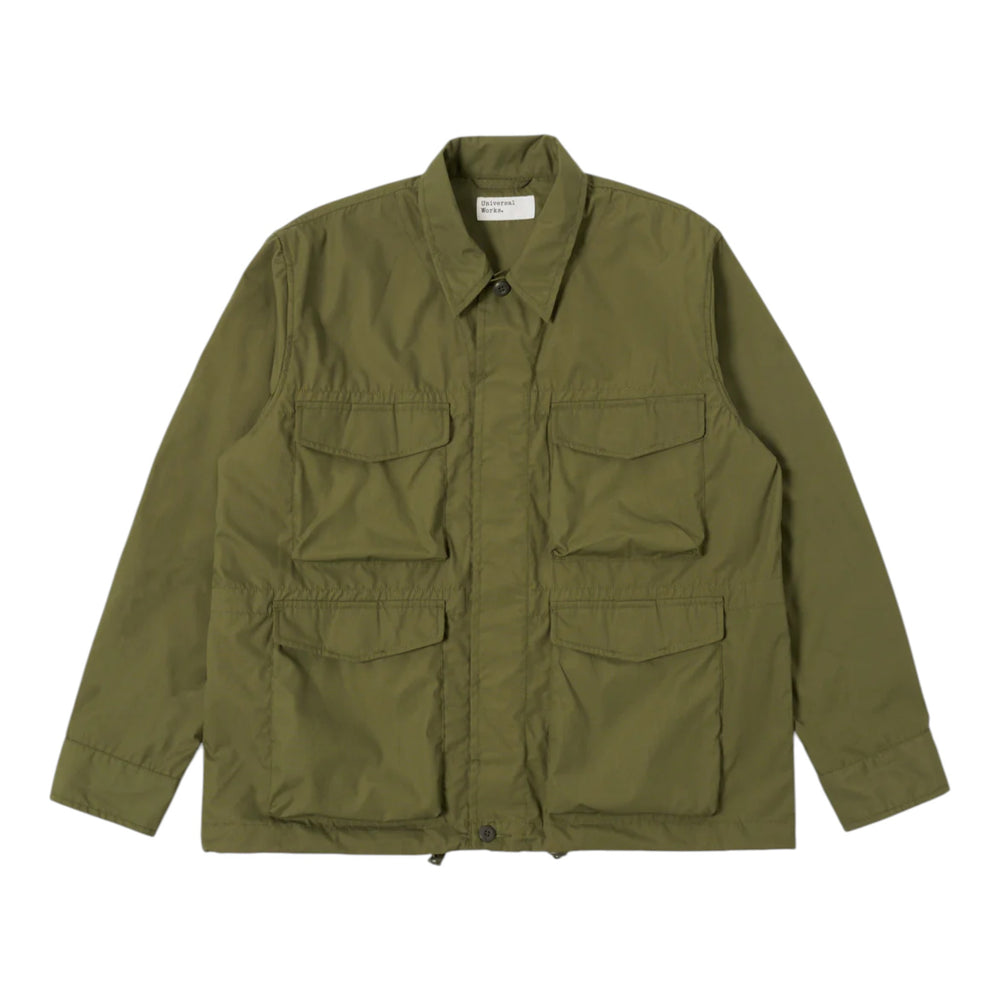 Giacca Universal Works Parachute Field Jacket - Olive