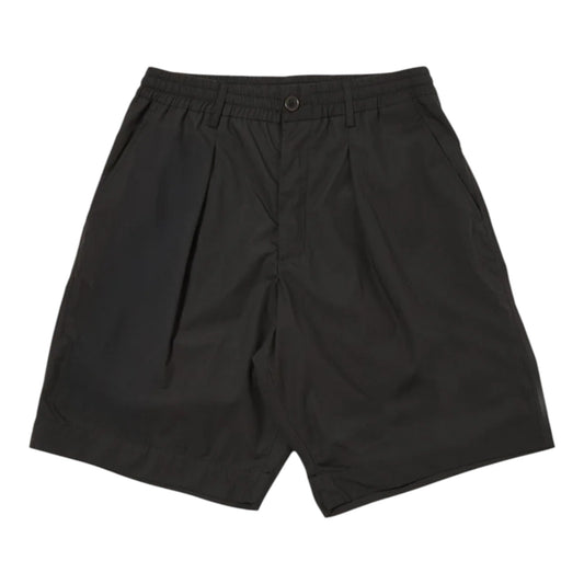 Bermuda Universal Works Pleated Track Short - Black Francis Concept