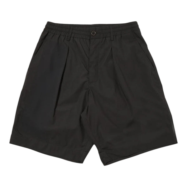 Bermuda Universal Works Pleated Track Short - Black Francis Concept