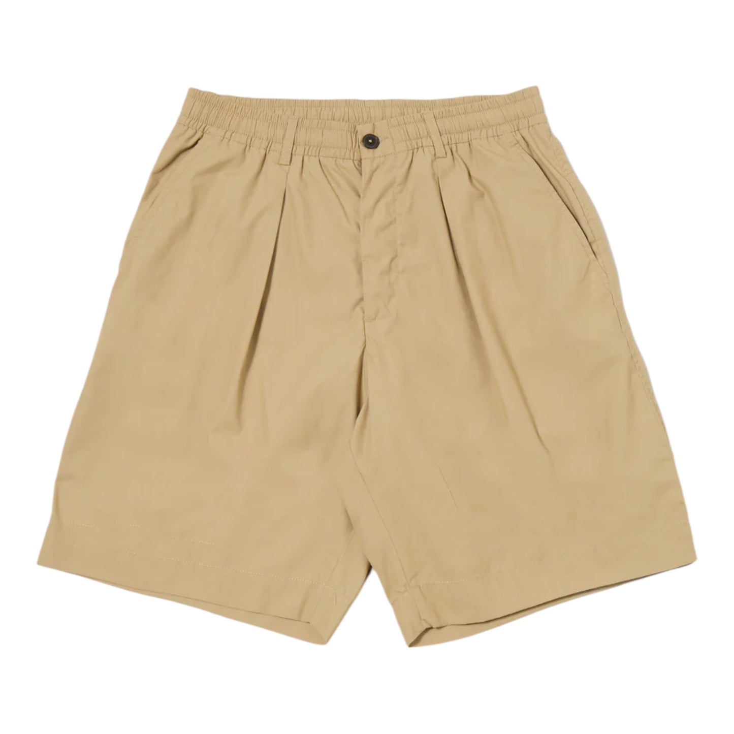 Bermuda Universal Works Pleated Track Short - Sand Francis Concept