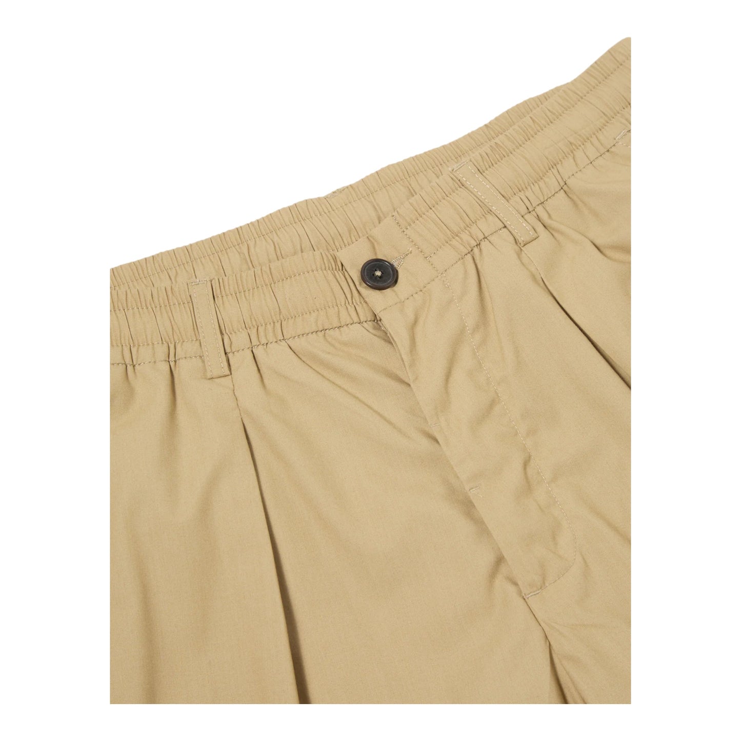 Bermuda Universal Works Pleated Track Short - Sand Francis Concept