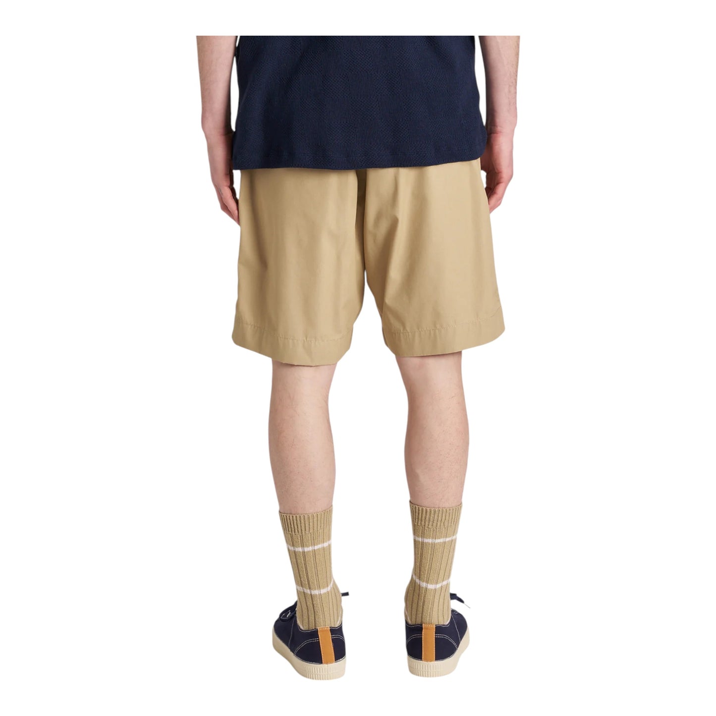 Bermuda Universal Works Pleated Track Short - Sand Francis Concept