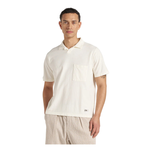 Polo Universal Works Vacation Polo - Ecru Francis Concept