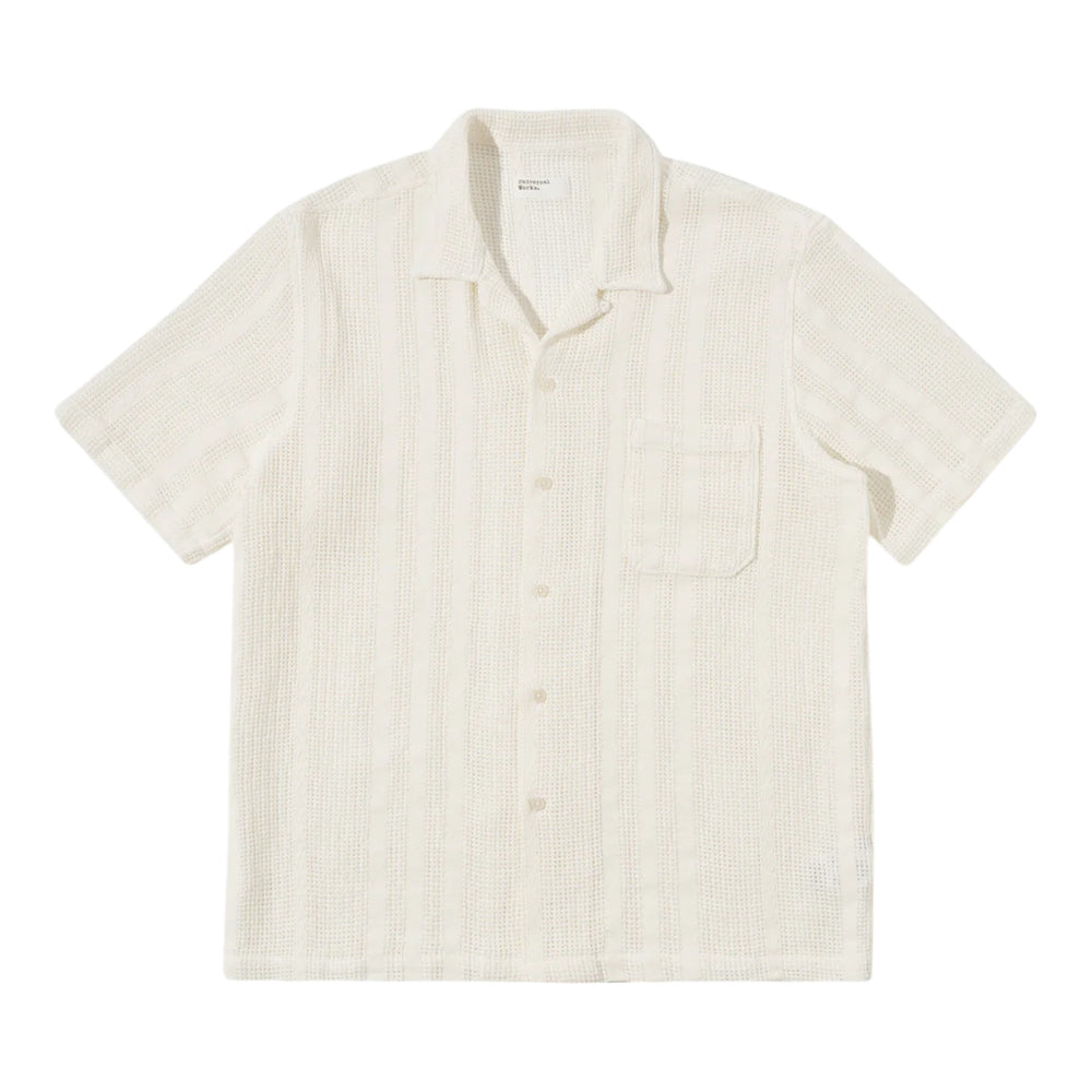 Camicia Universal Works Road Shirt - Ecru