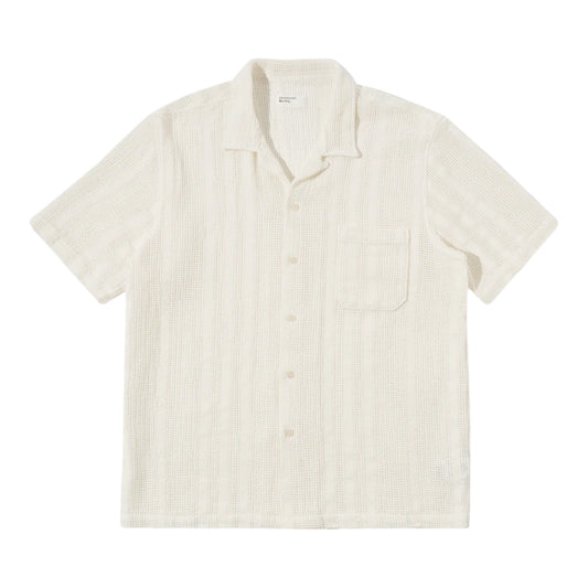 Camicia Universal Works Road Shirt - Ecru