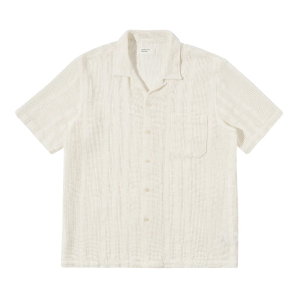 Camicia Universal Works Road Shirt - Ecru