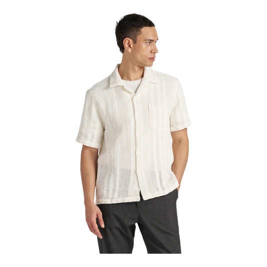 Camicia Universal Works Road Shirt - Ecru