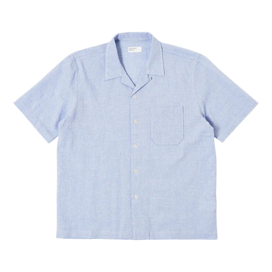 Camicia Universal Works Road Shirt - Pale Blue