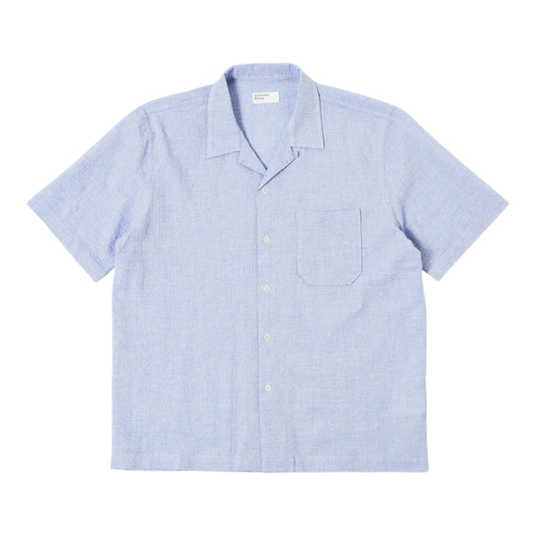 Camicia Universal Works Road Shirt - Pale Blue