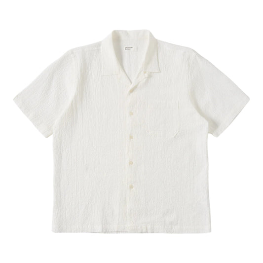 Camicia Universal Works Road Shirt - White