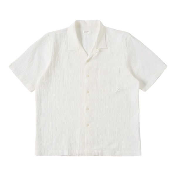Camicia Universal Works Road Shirt - White