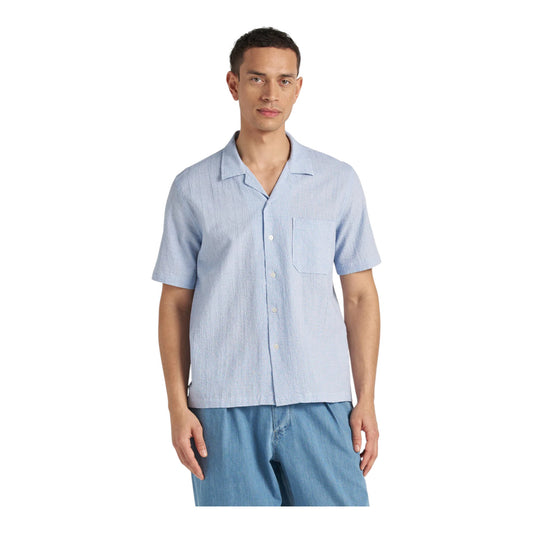 Camicia Universal Works Road Shirt - Pale Blue