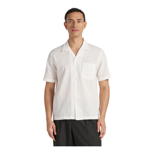 Camicia Universal Works Road Shirt - White