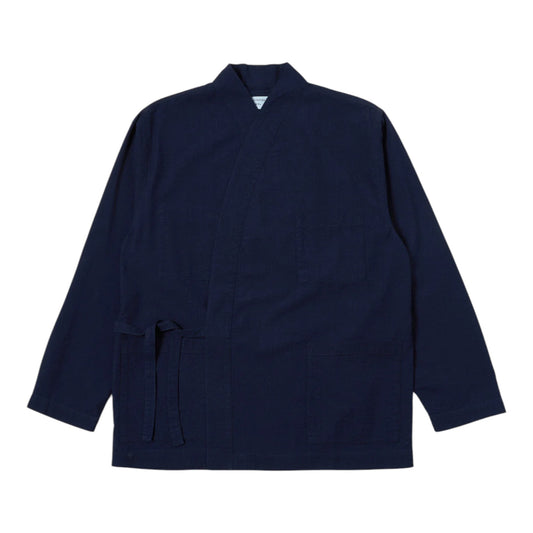 Kimono Universal Works Kyoto Work Jacket - Washed Indigo Francis Concept