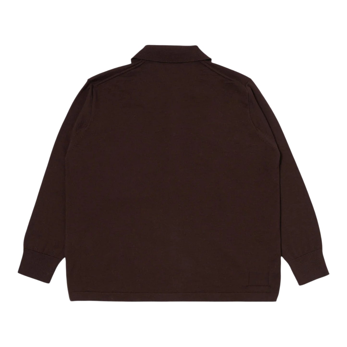 Polo Universal Works L/S Pullover Knit Shirt - Brown