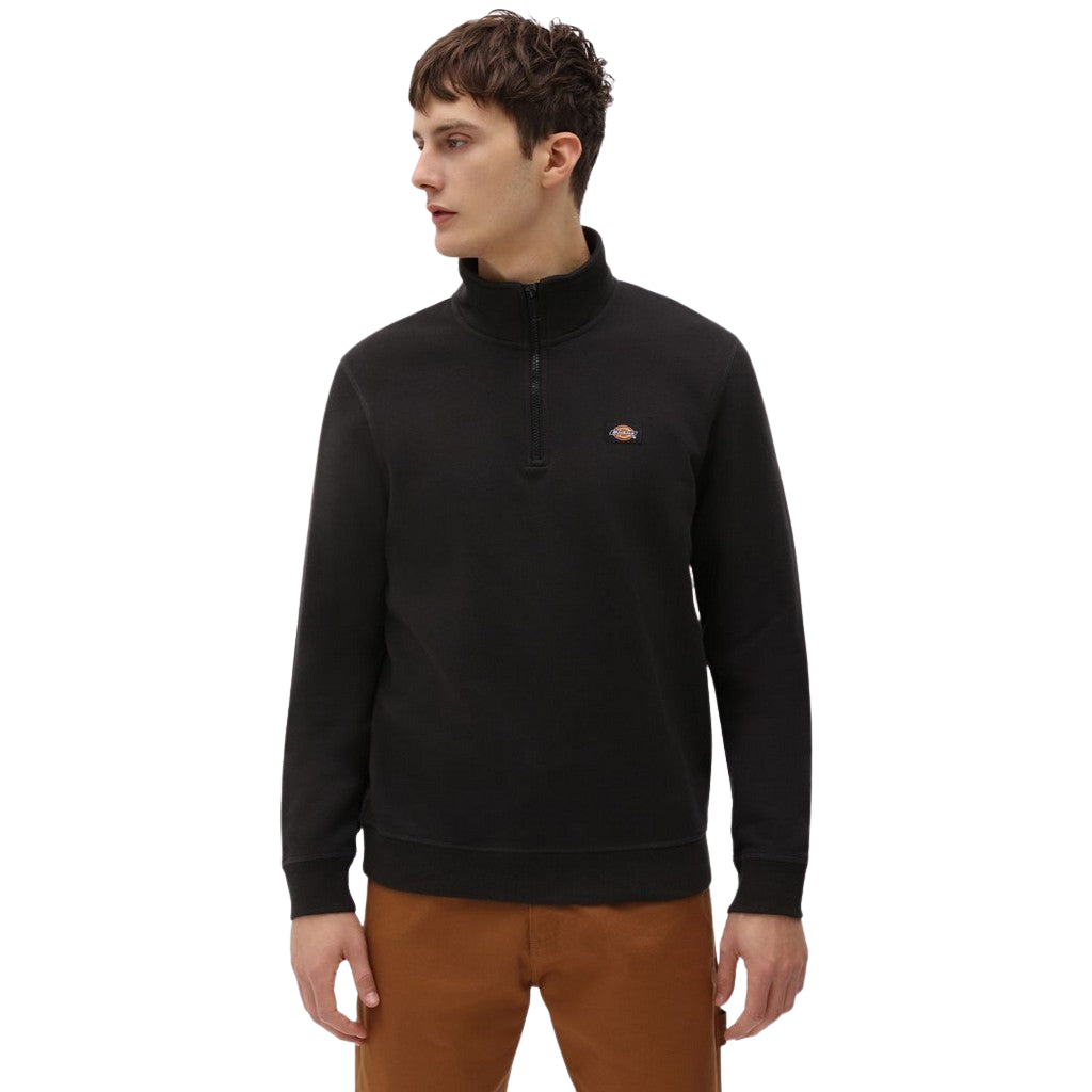 Felpa Dickies Oakport Quarter Zip - Black