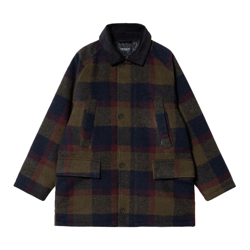 Carhartt Wip Beckley Coat - Beckley Check, Highland