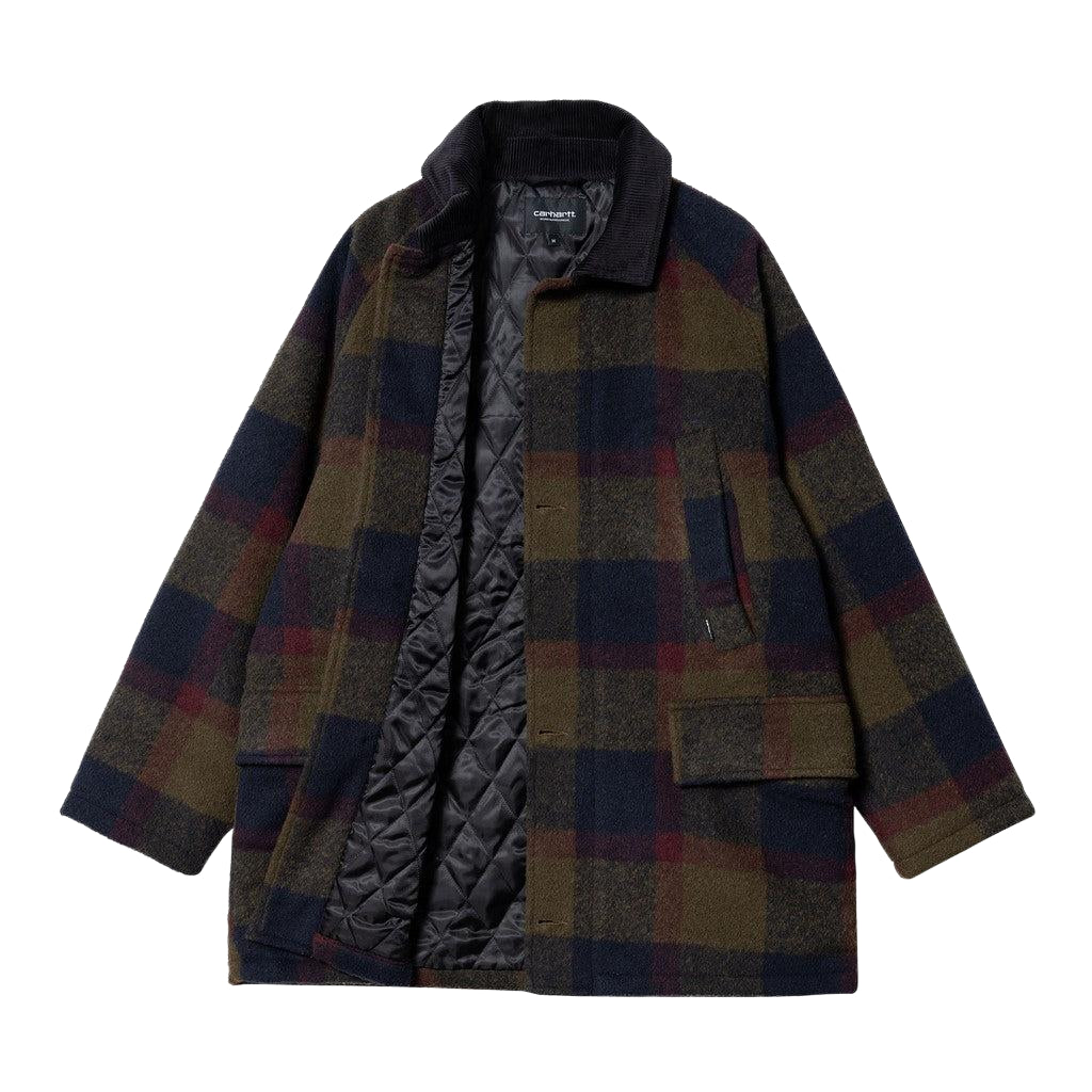 Carhartt Wip Beckley Coat - Beckley Check, Highland