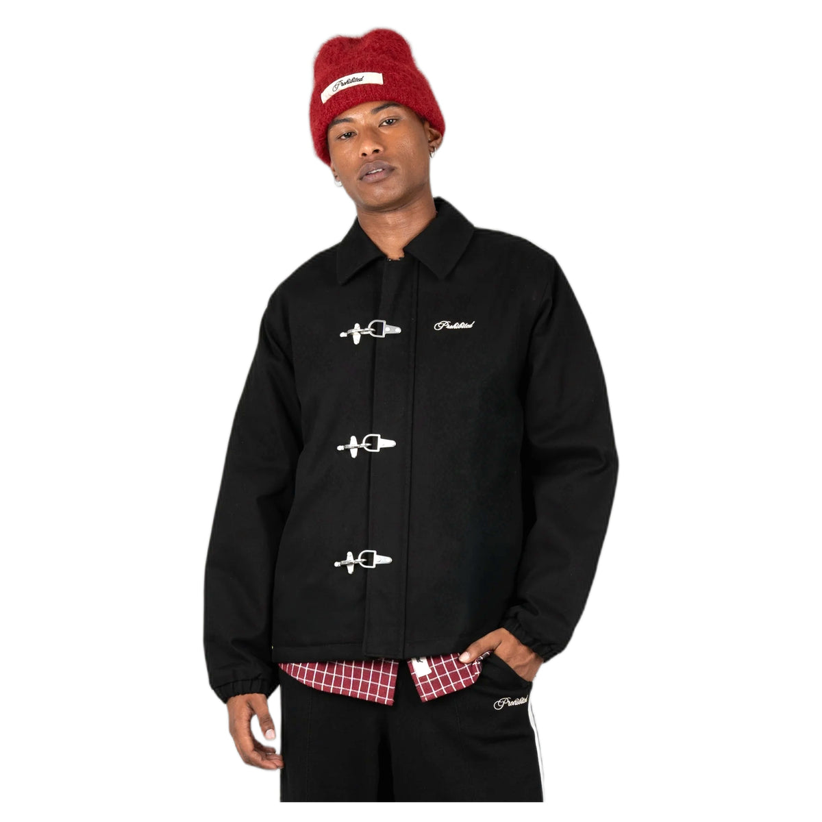 Giacca Prohibited Back In The Days Jacket - Black