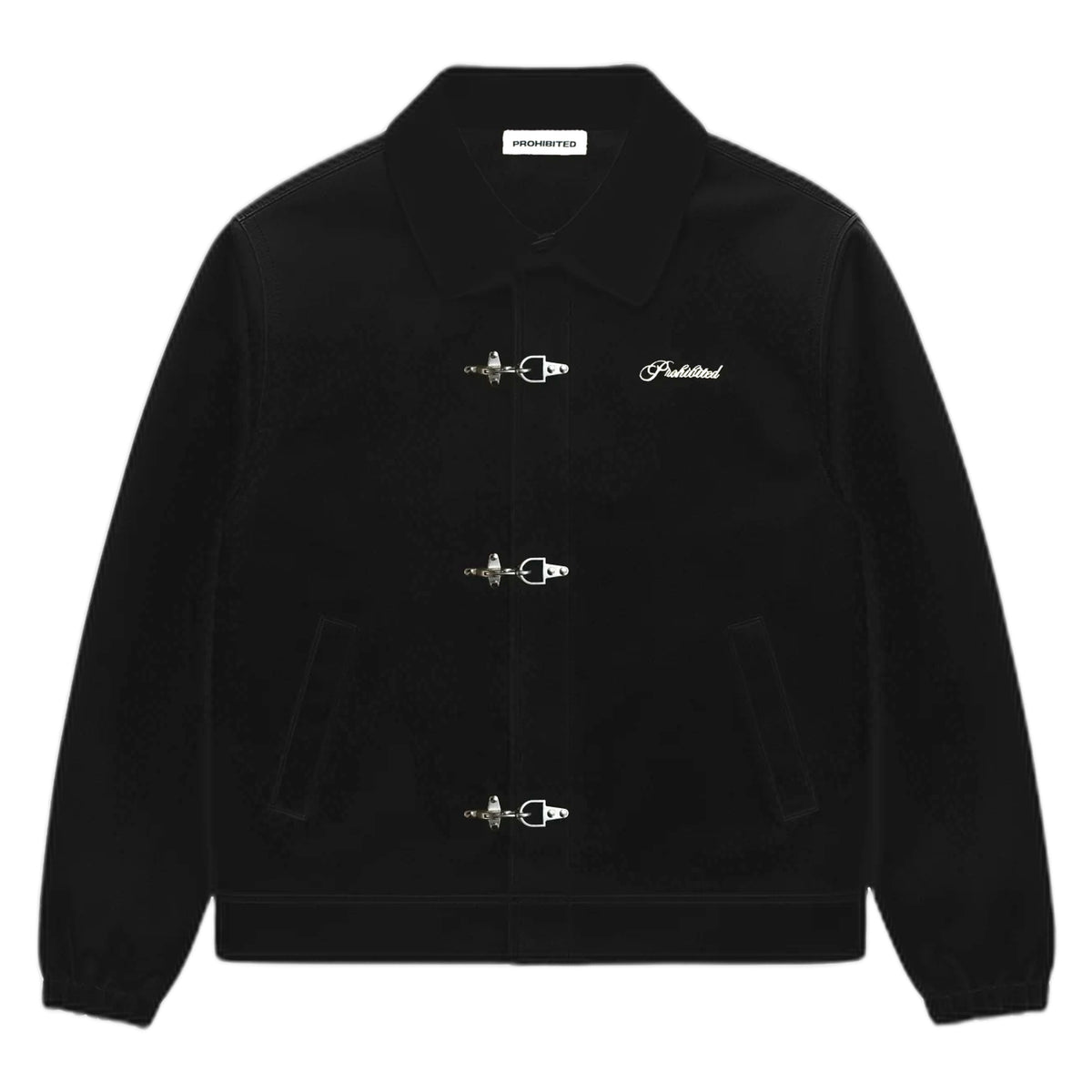 Giacca Prohibited Back In The Days Jacket - Black