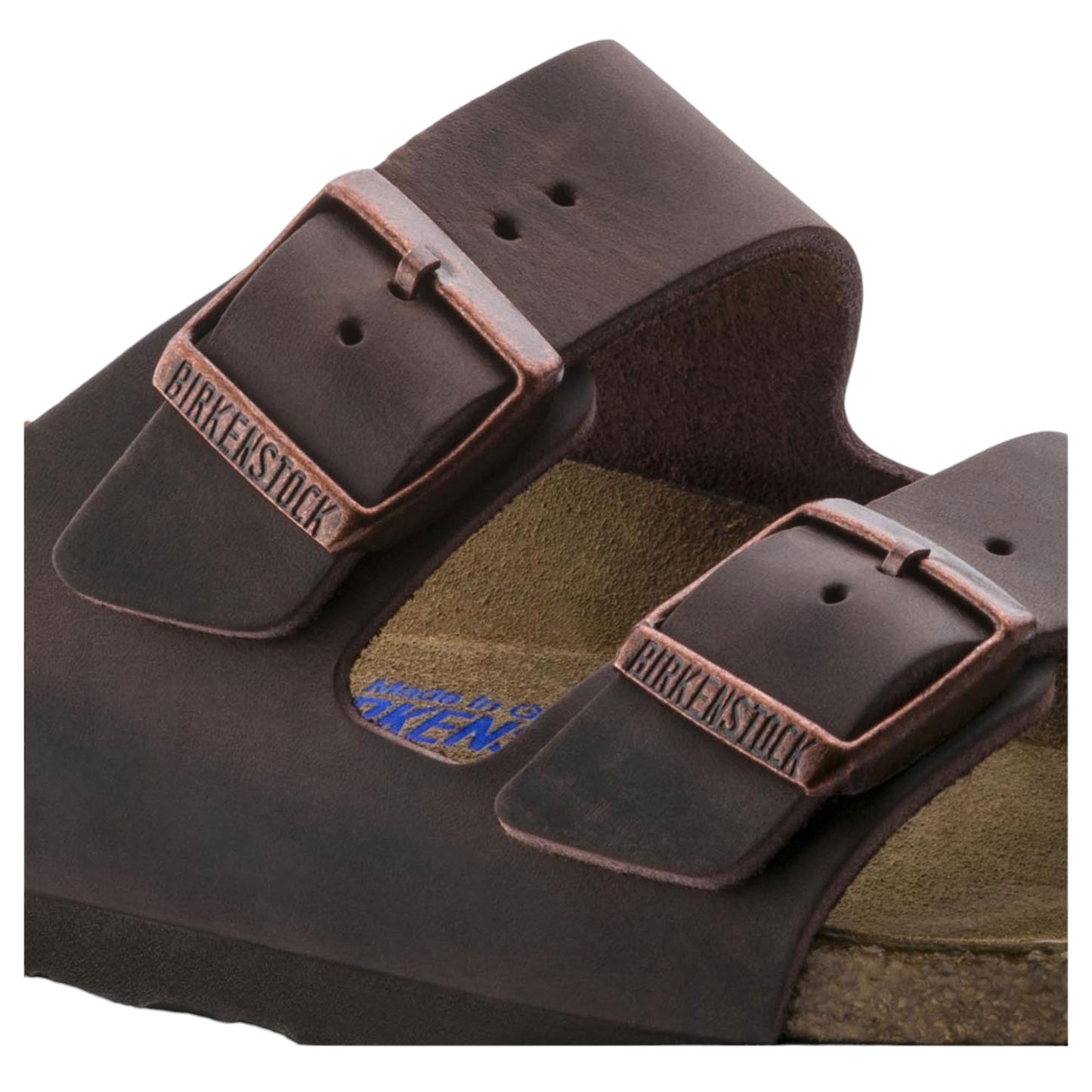 Sandali Birkenstock Arizona in Pelle Oleata - Habana Francis Concept