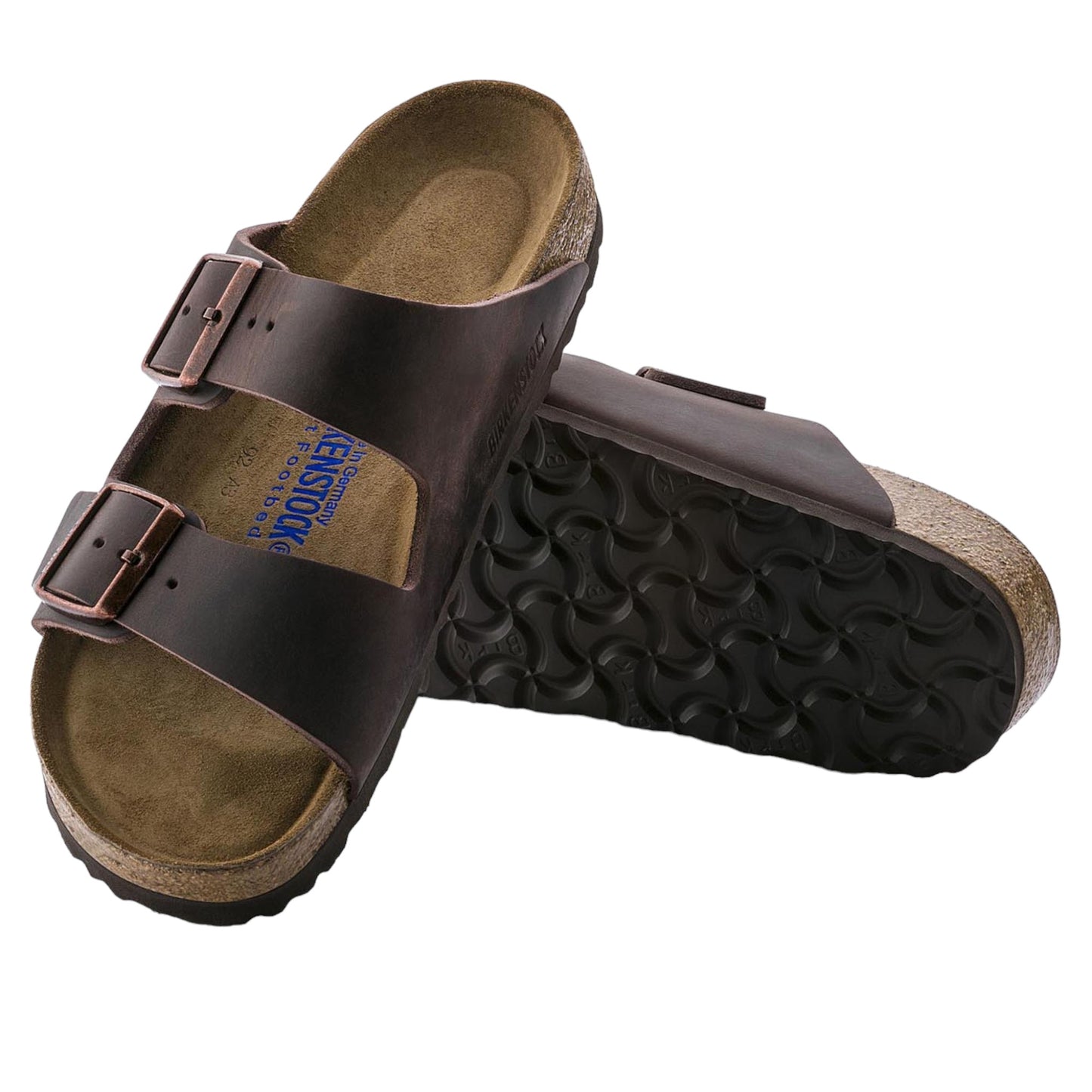 Sandali Birkenstock Arizona in Pelle Oleata - Habana Francis Concept