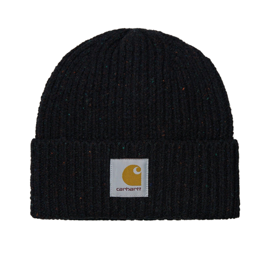 Carhartt Wip Anglistic Beanie - Speckled Black Francis Concept