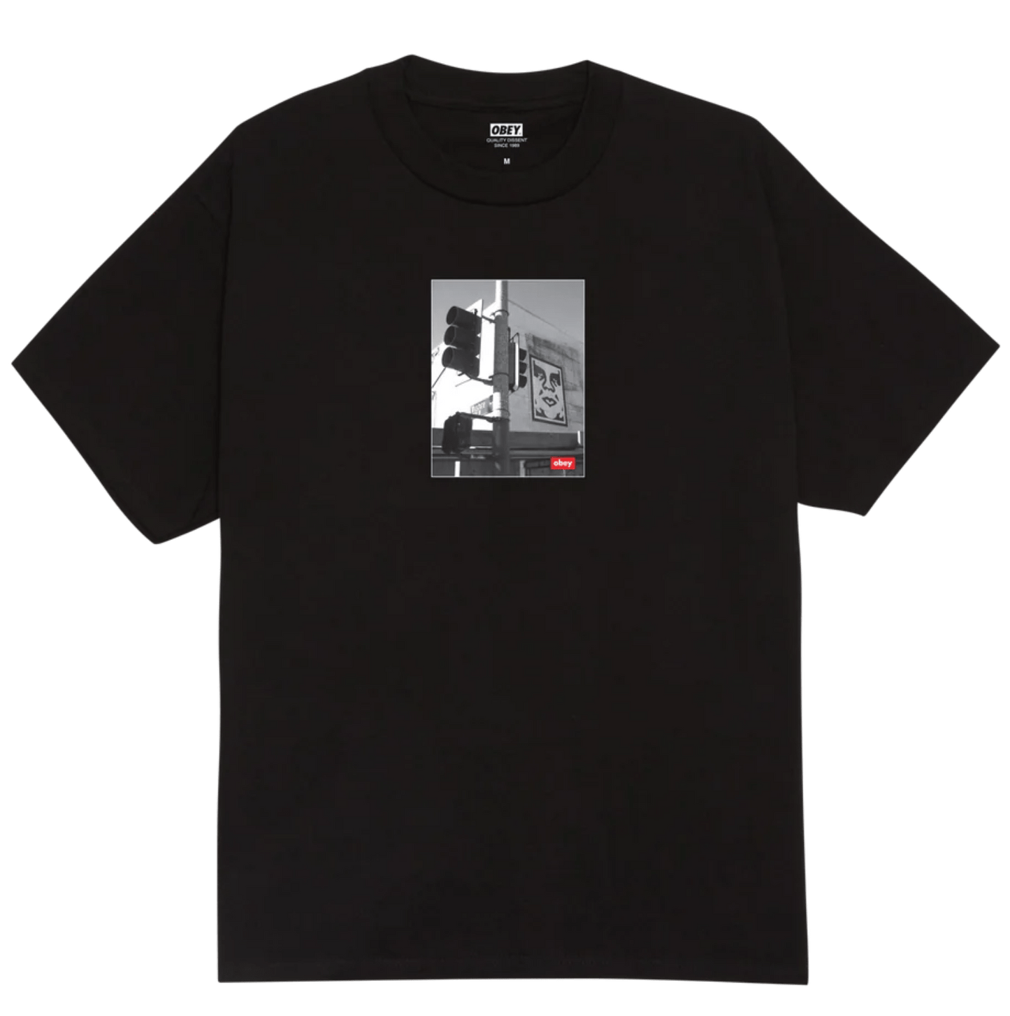 T-Shirt Obey Los Angeles Photo Tee - Black