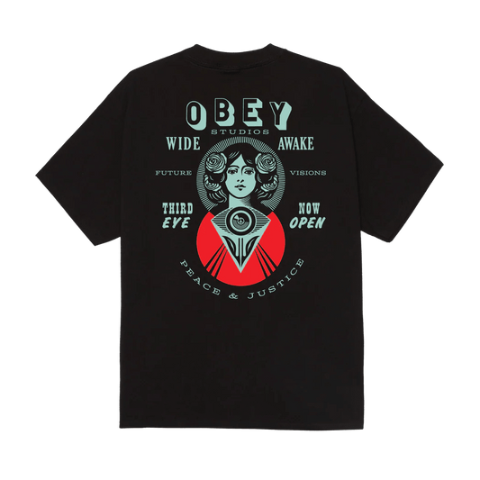 T-Shirt Obey Make Art Third Eye Tee - Black