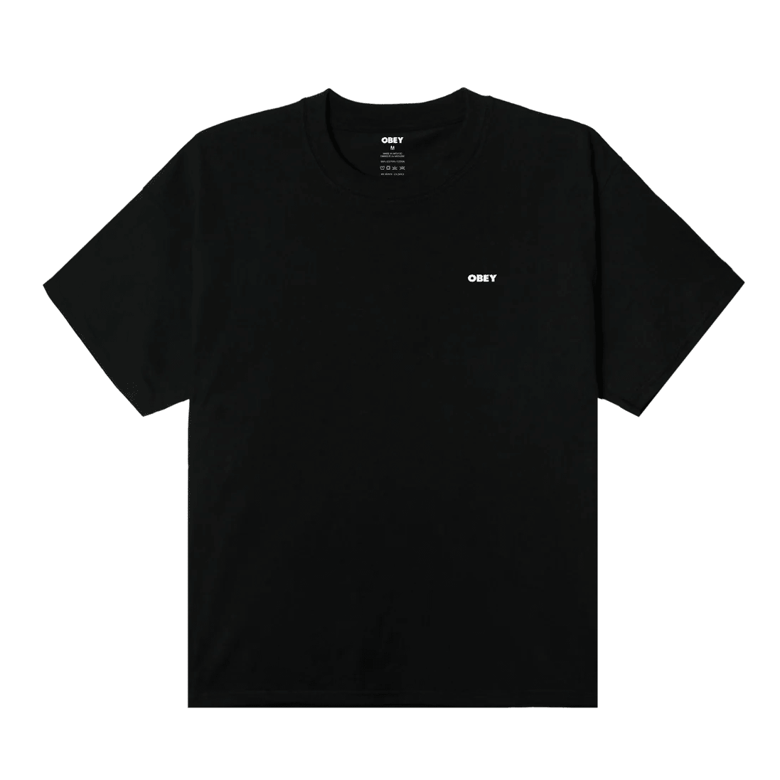 T-Shirt Obey Heat Map Icon Tee - Black