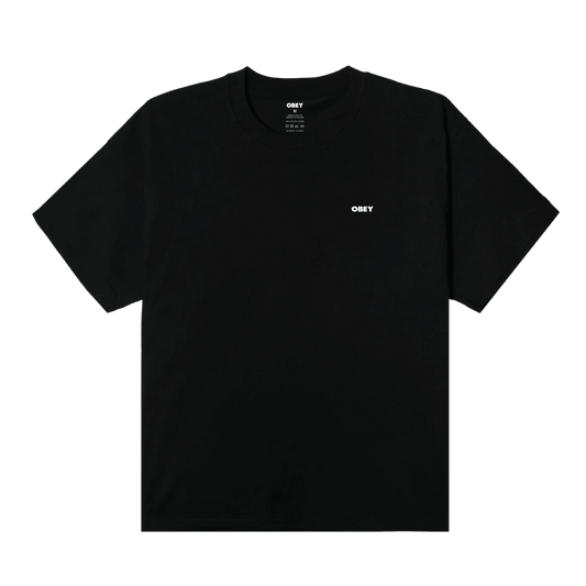 T-Shirt Obey Heat Map Icon Tee - Black