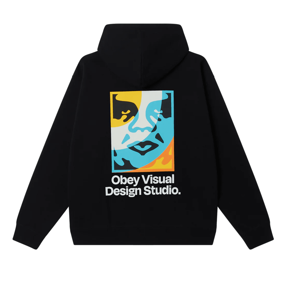 Felpa Obey Visual Design Studio Fleece - Black