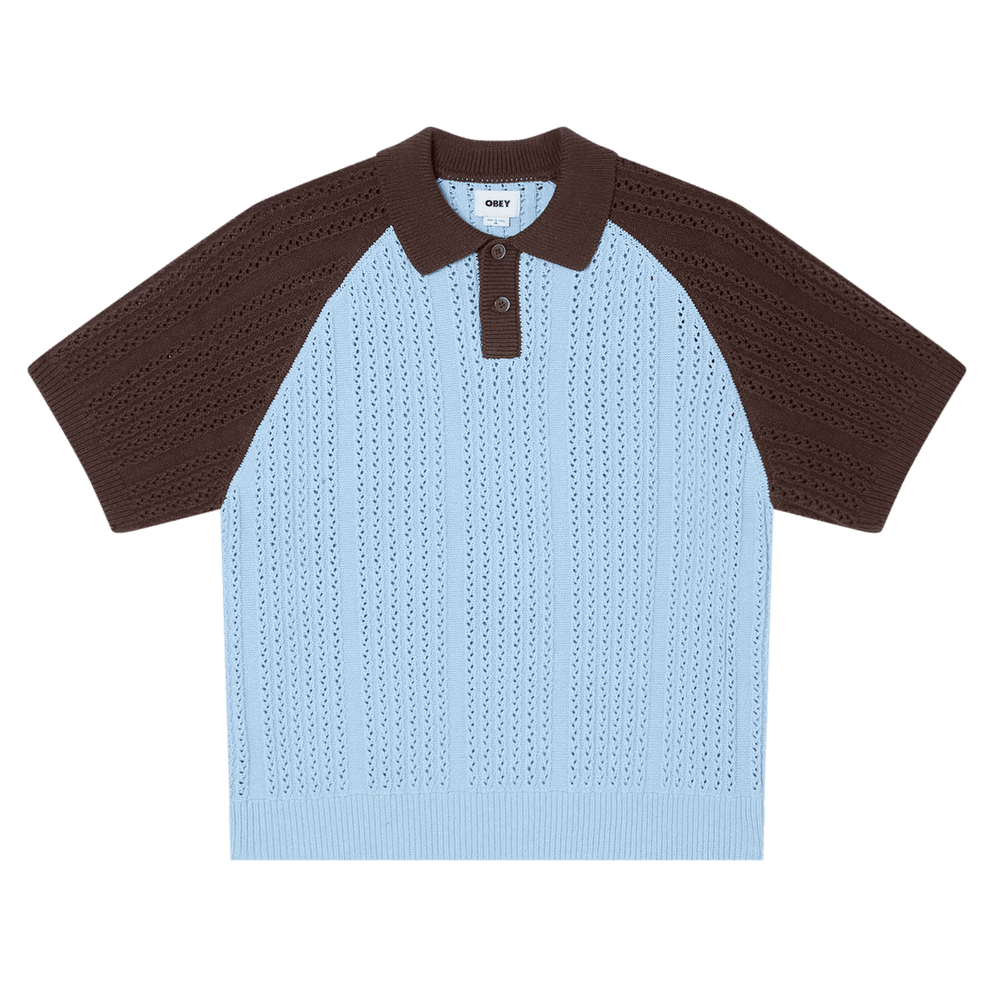 Polo Obey Abel Polo Sweater - Skyway Multi