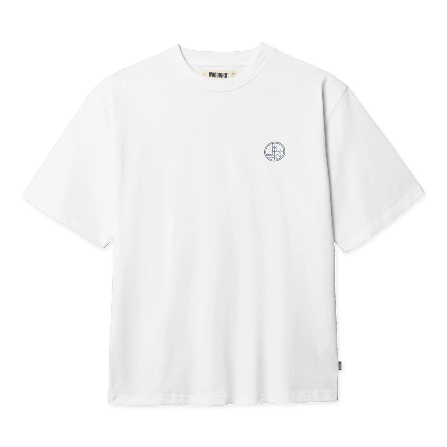 T-Shirt Woodbird Baine Dump Tee - White