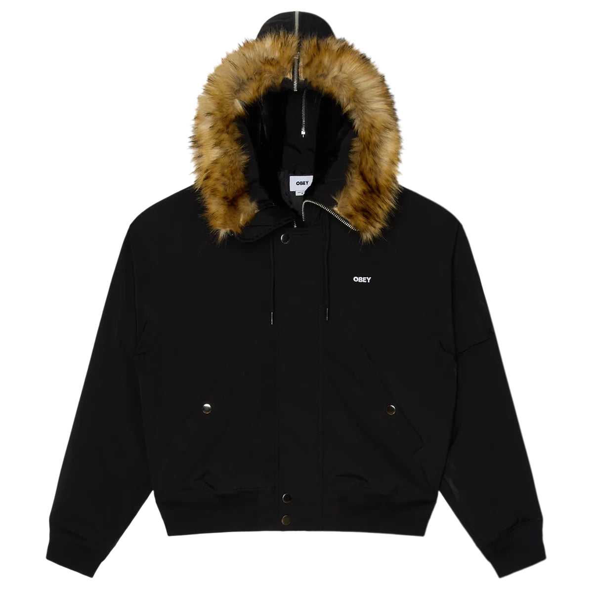 Giacca Obey N-2B Short Parka - Black