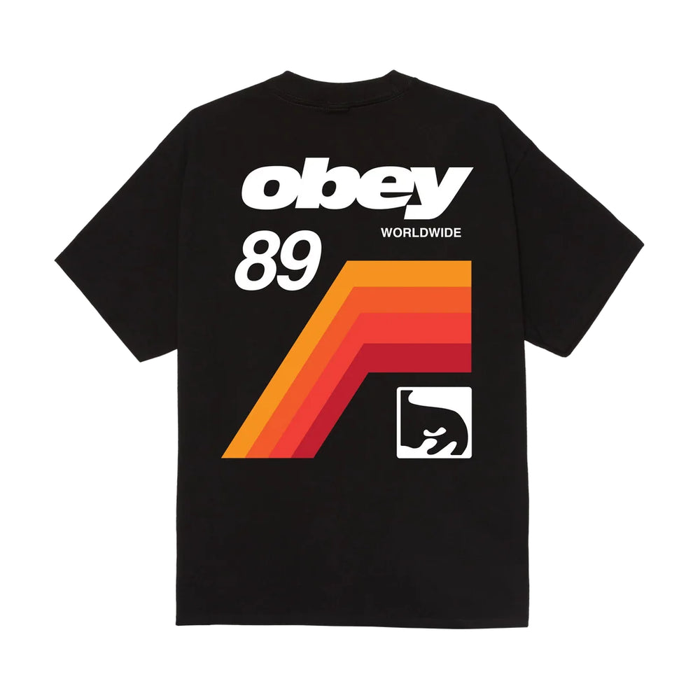 T-Shirt Obey Vhs Tee - Black