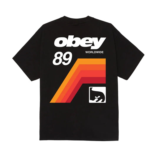 T-Shirt Obey Vhs Tee - Black