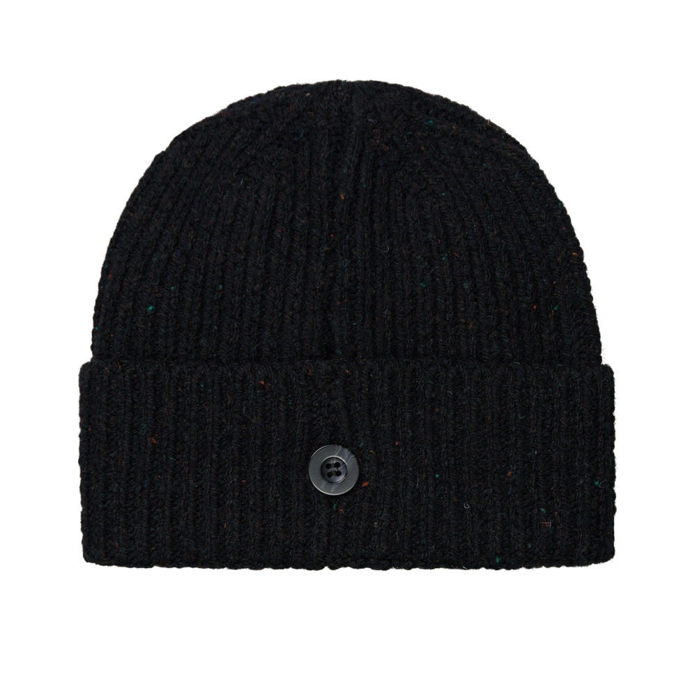 Carhartt Wip Anglistic Beanie - Speckled Black Francis Concept