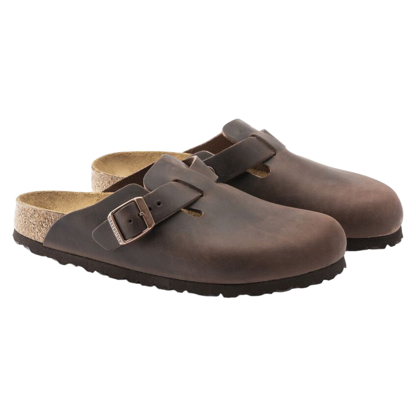 Sabot Birkenstock Boston Habana Oiled Leather Francis Concept