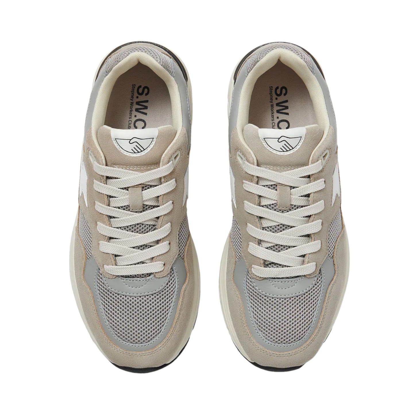 Scarpe in suede Stepney Workers Club Amiel S-Strike - Beige Francis Concept