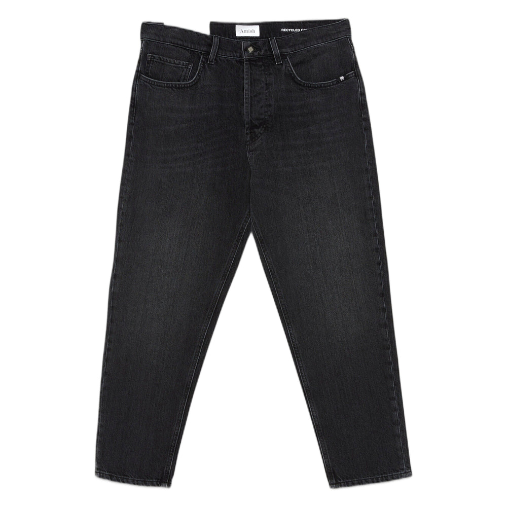 Jeans Amish Jeremiah Denim - Used Black Denim