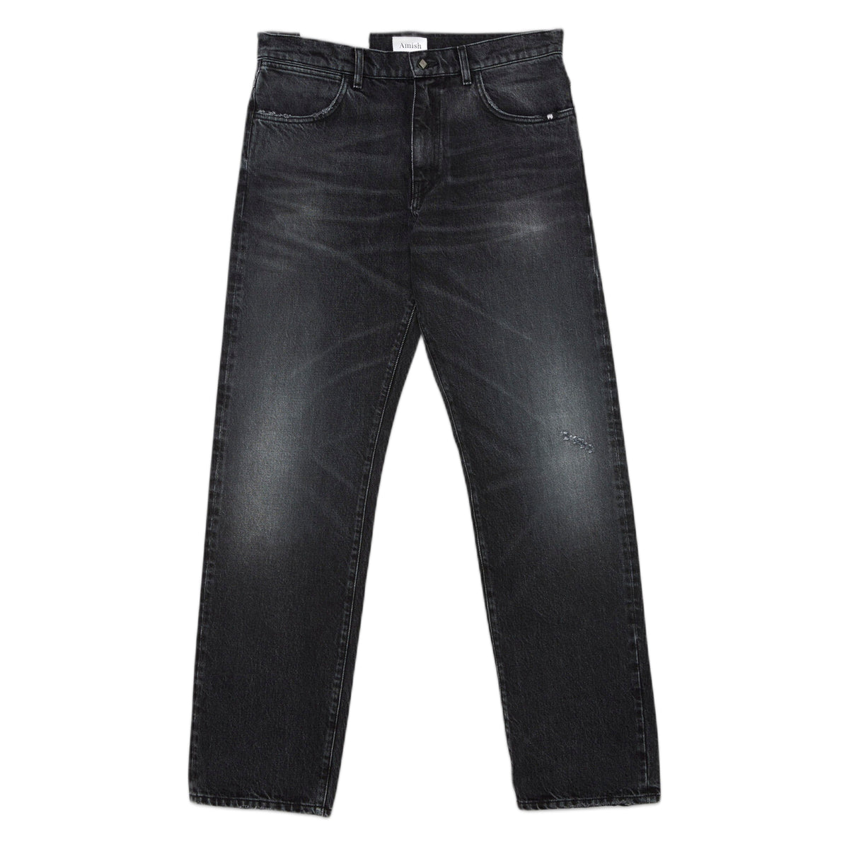 Jeans Amish James Cimosato Selvedge - Black Denim